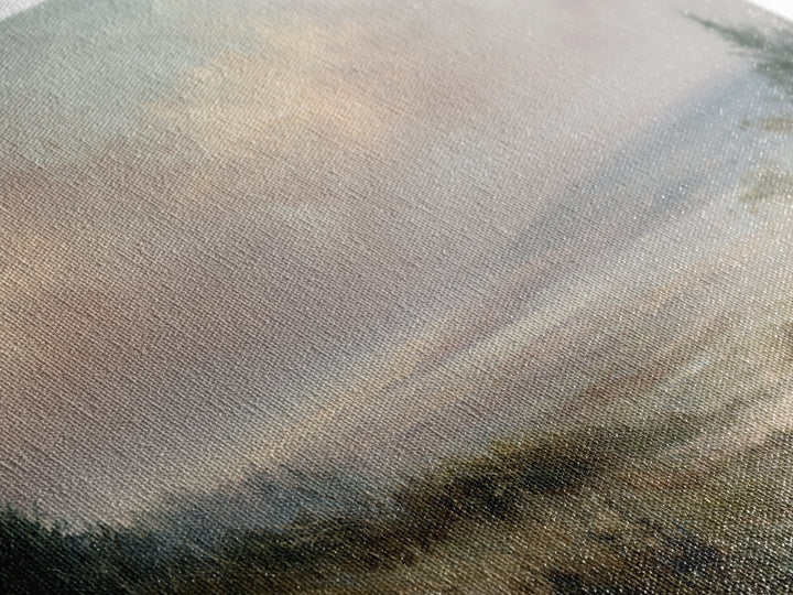 Romantic Cloudscape in Blush and Ivory Framed Canvas Print, Guest Bedroom Art, Bedroom Decor, Fine Art, Guest, Above Bed Decor, GBA-3x2-63