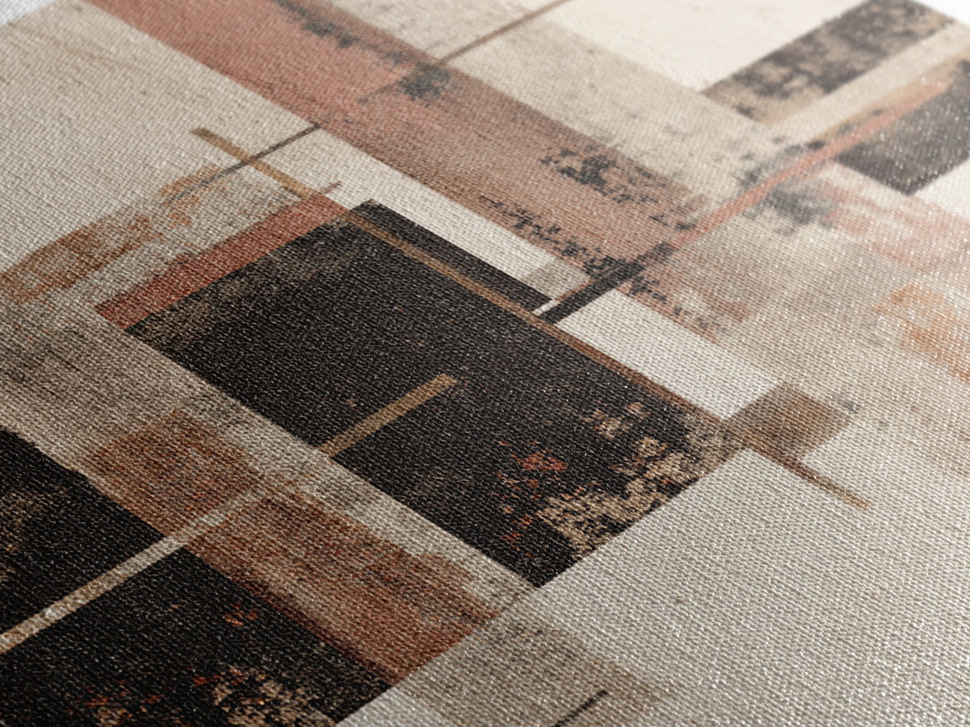 Abstract Woven Texture Framed Canvas Print, Guest Bedroom Art, Bedroom Wall Art, Bedroom Decor, Abstract Art, Guest, GBA-3x2-90