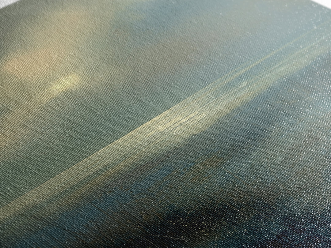Quiet Abstract Landscape Canvas Print, General Fine Art, Decor, Living Room Decor, Fine Art, Digital Wall Art, GEN-1x1-97