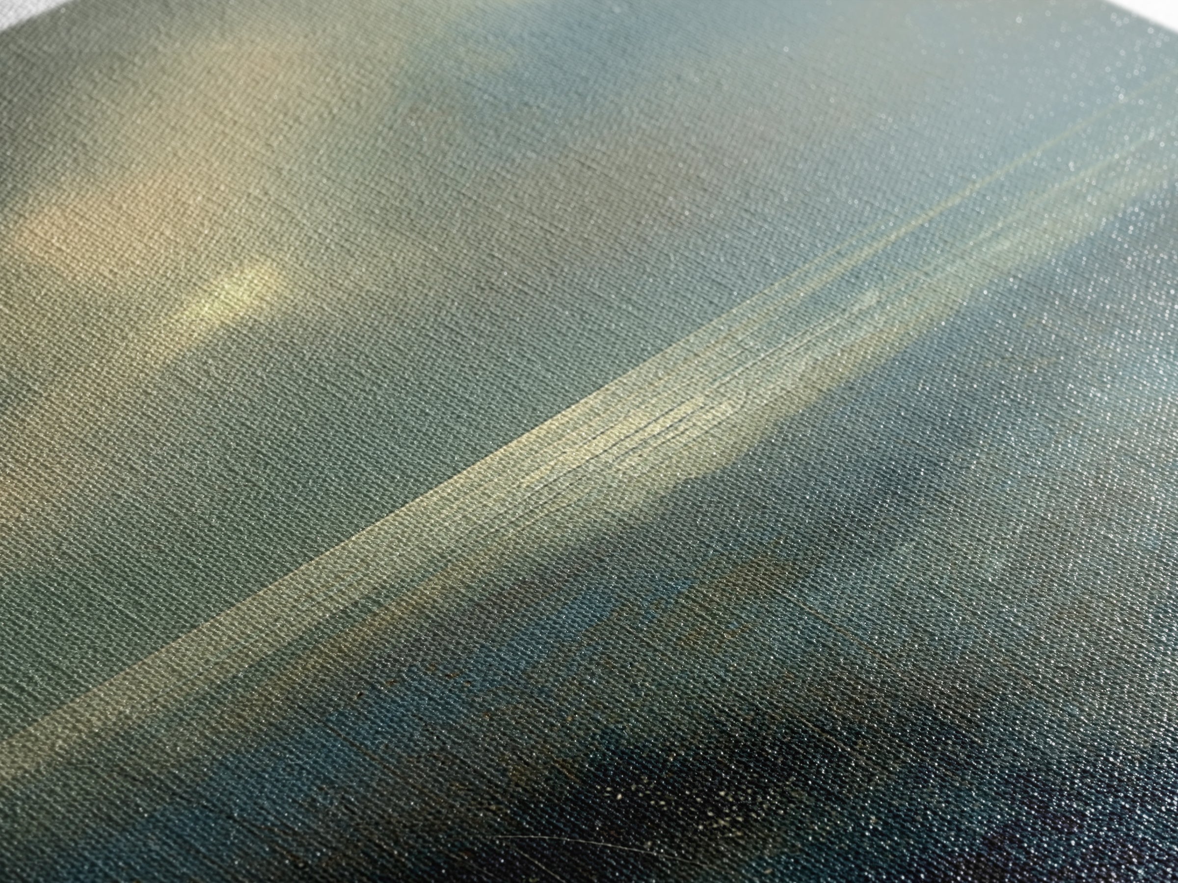 Quiet Abstract Landscape Canvas Print, General Fine Art, Decor, Living Room Decor, Fine Art, Digital Wall Art, GEN-1x1-97