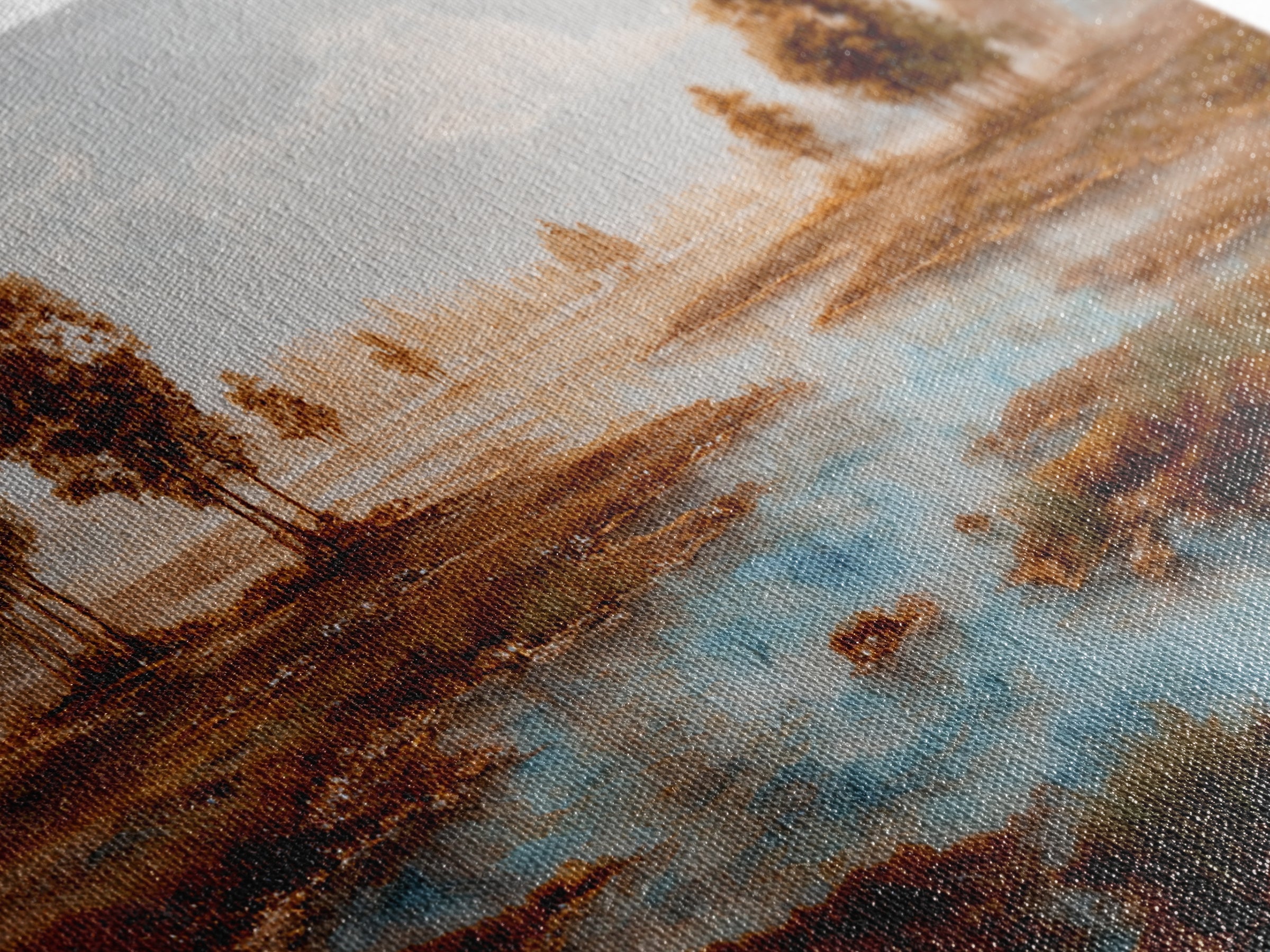Elegant Ink Wash Landscape Canvas Print, General Fine Art, Gallery Decor, Living Room Decor, Fine Art, Wall Art, GEN-3x2-48