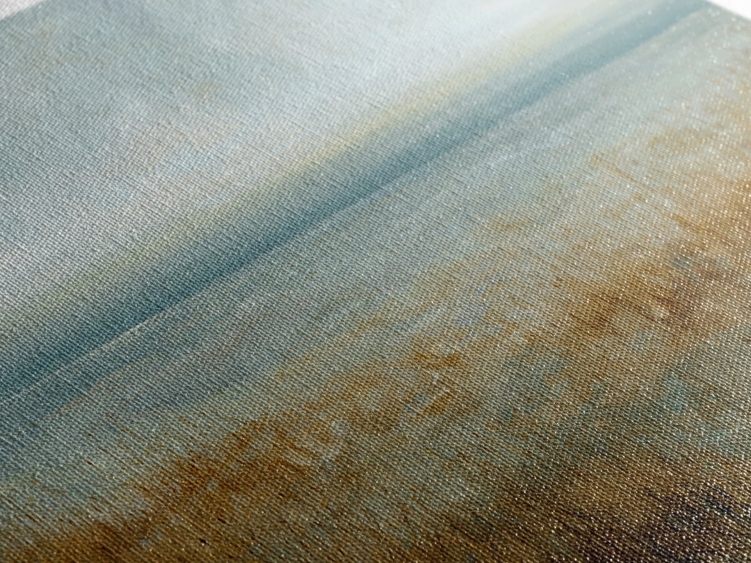 Quiet Abstract Landscape Framed Canvas Print, General Fine Art, Room Decor, Living Room Decor, Fine Art, Digital Prints, GEN-3x2-77