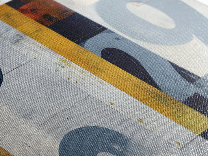 Scoreboard Numbers as Abstract Design Canvas Print, Game Room Art, Kids Room Wall Art, Game Room Decor, Fine Art, Play, GRA-3x2-76