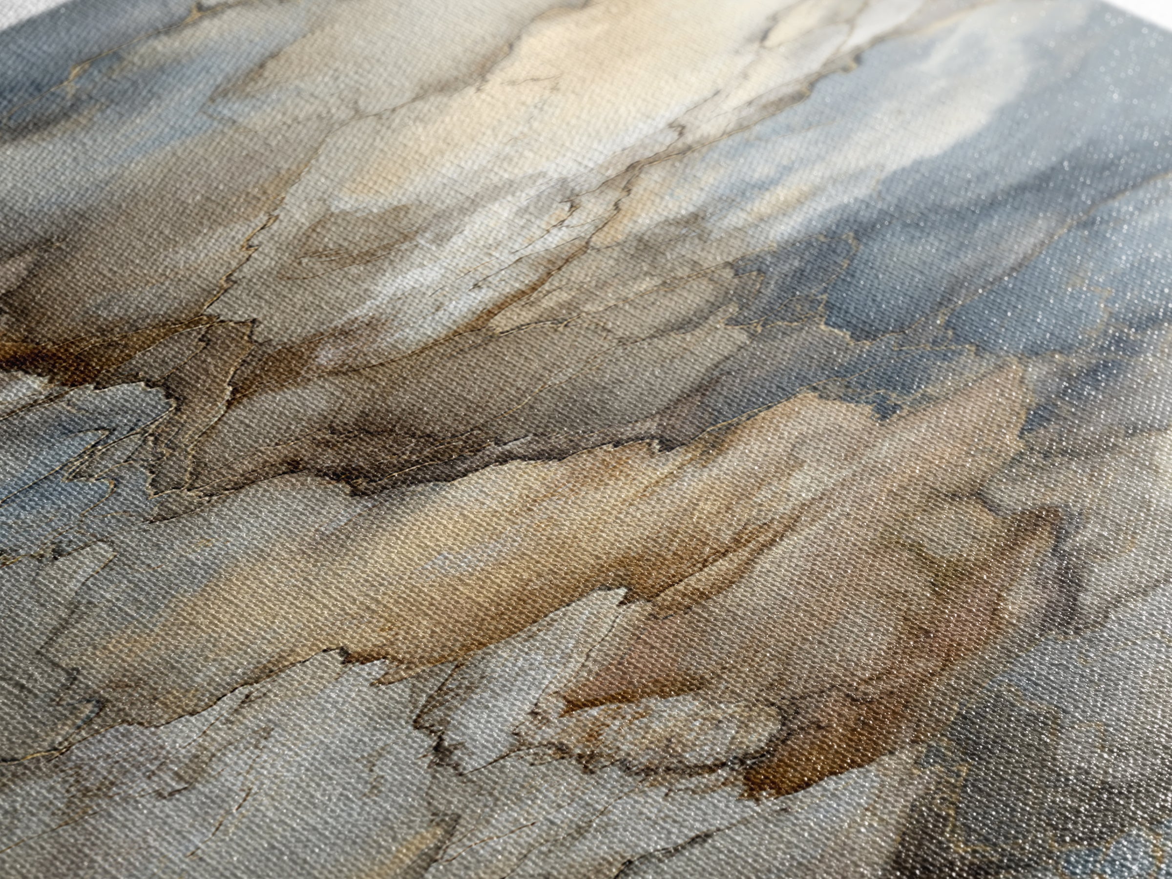 Abstract Marble Texture Canvas Print, Hotel Art, Coastal Wall Art, Hotel Decor, Boutique, Fine Art Print, Statement Artwork, HOT-1x3-55