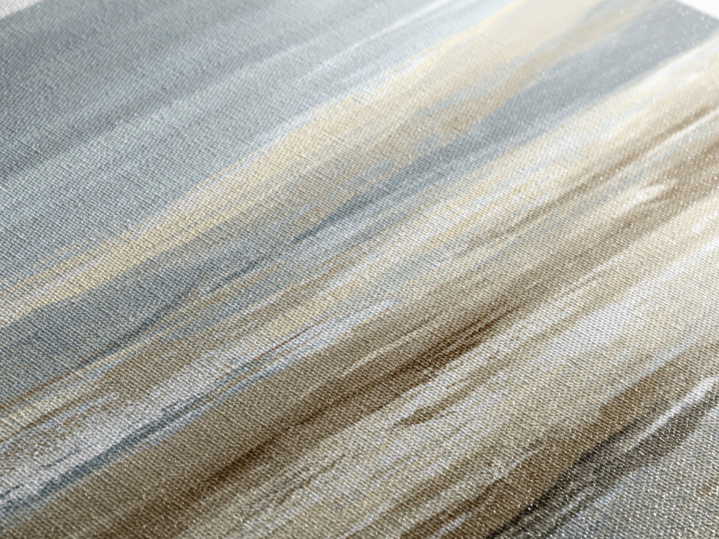 Panoramic Desert Horizon Canvas Print, Hotel Art, Hotel Decor, Oil Painting, Boutique, Wall Sculpture, Coastal Wall Art, HOT-2x1-64