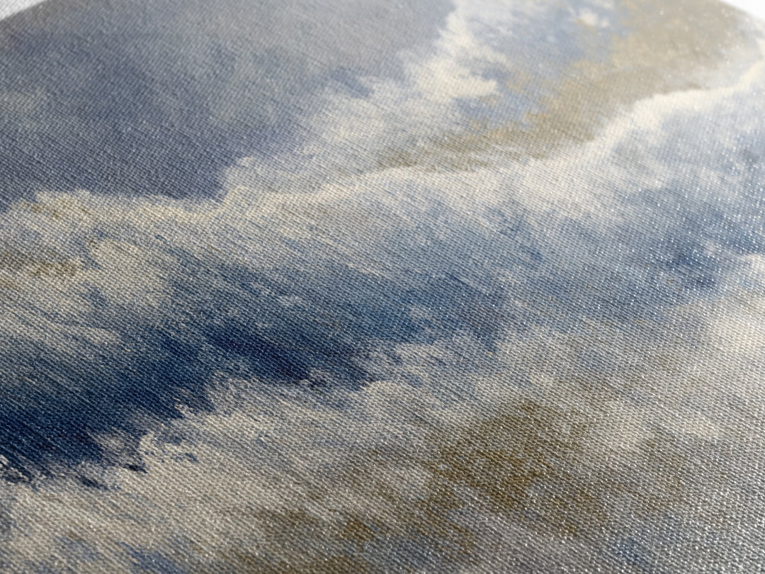 Soft Abstract Wave Forms Canvas Print, Hotel Art, Wall Decor, Hotel Decor, Abstract Art, Boutique, Living Room Decor, HOT-2x1-78