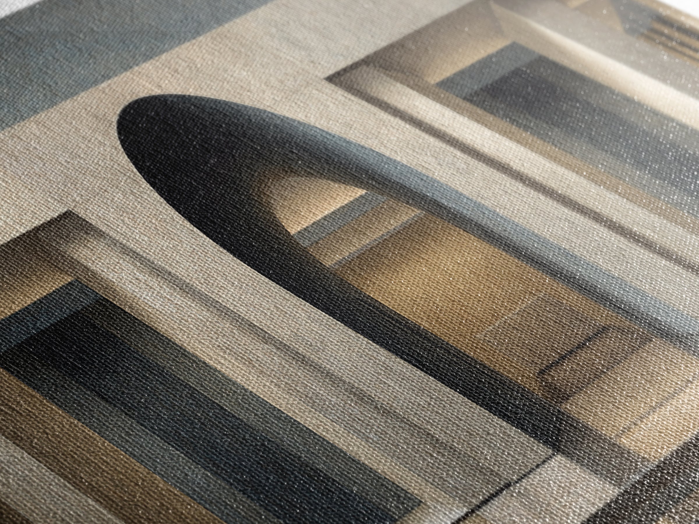 Minimal Architectural Arch Study Framed Canvas Print, Hotel Art, Modern Decor, Hotel Decor, Fine Art, Boutique, Poster, HOT-3x1-44