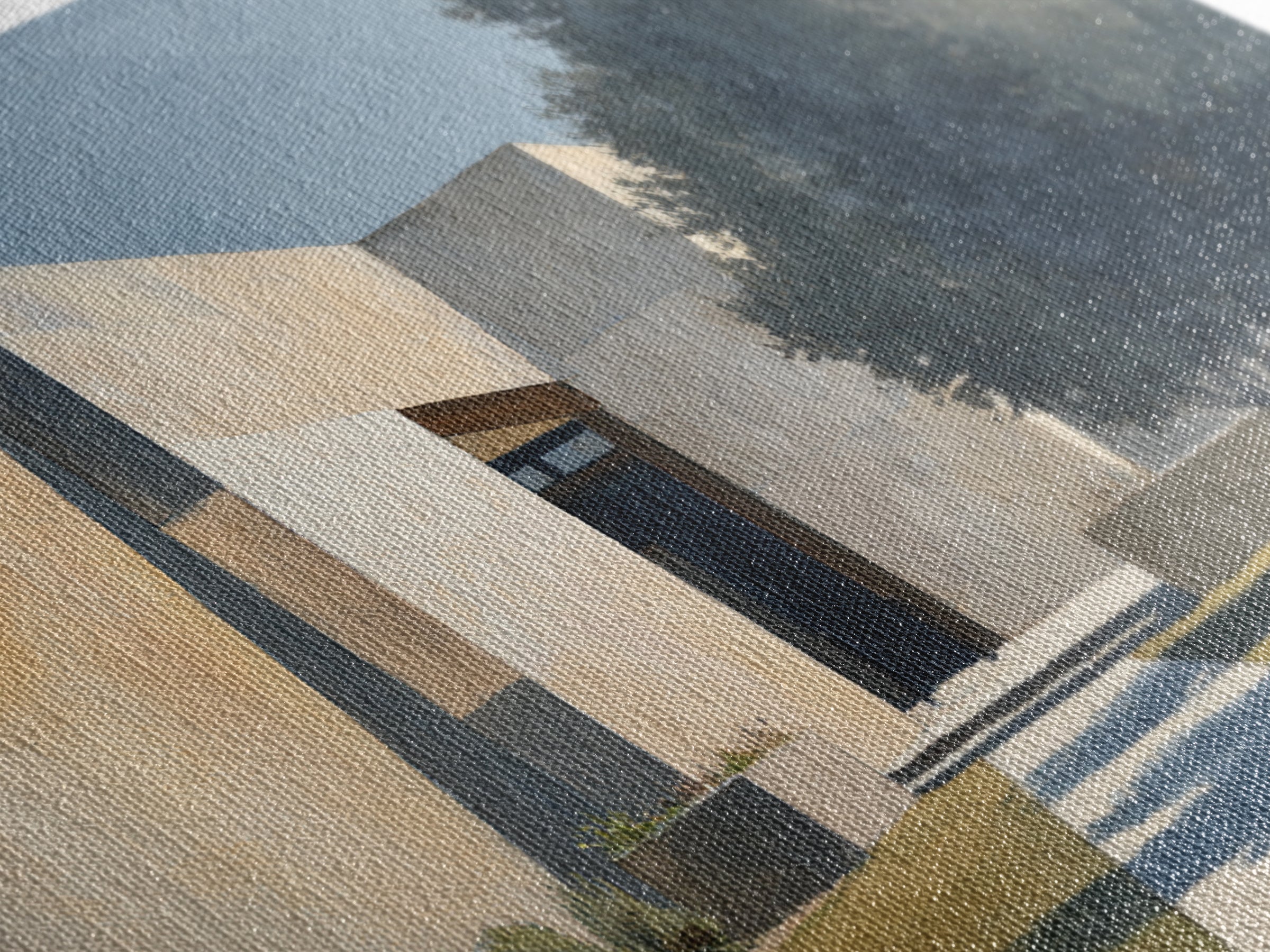 Minimal Architectural Arch Study Canvas Print, Hotel Art, Gallery Wall Set, Hotel Decor, Fine Art, Boutique, Textured Painting, HOT-3x2-32
