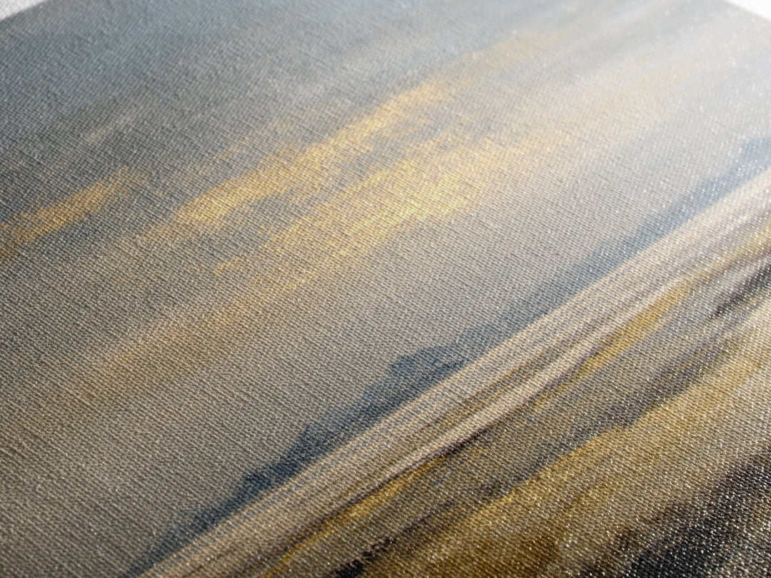 Panoramic Desert Horizon Canvas Print, Hotel Art, Contemporary Art, Hotel Decor, Fine Art, Boutique, Art Deco, Abstract Art, HOT-3x2-72
