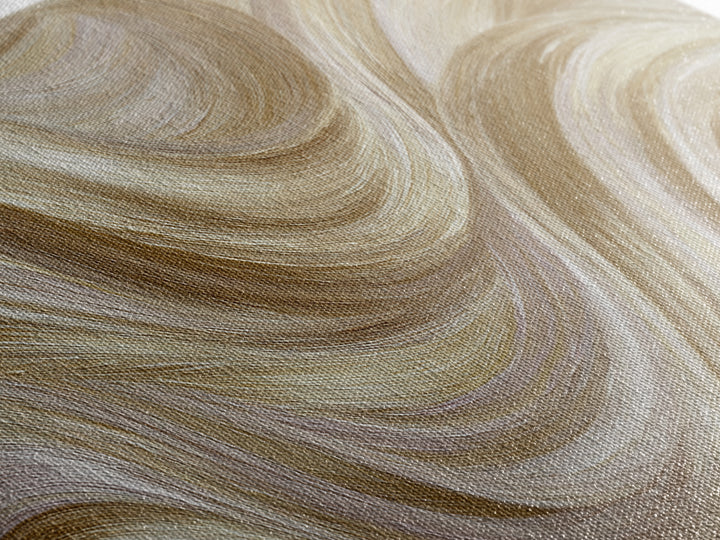 Abstract Hair Strands Forming Elegant Waves Framed Canvas Print, Hair Salon Art, Hairstylist, Living Room Decor, Abstract Art, HSA-3x2-31