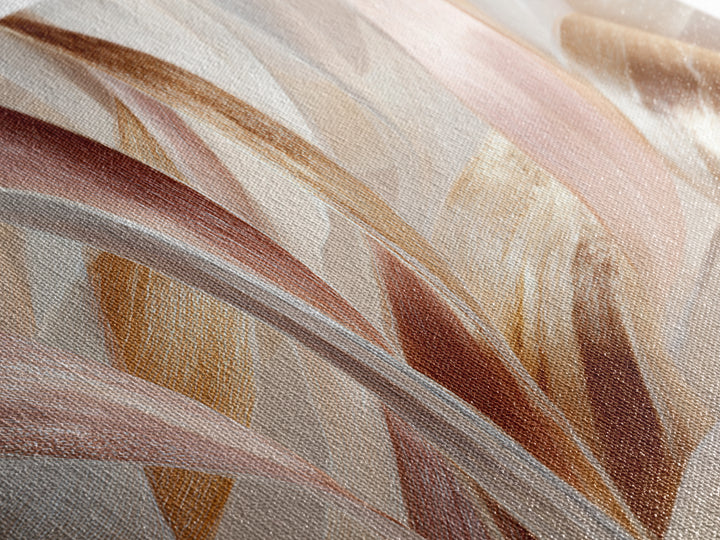 Hair Strands Turning into Abstract Ribbons Canvas Print, Hair Salon Art, Hairstylist, Living Room Decor, Fine Art, Style, HSA-3x2-73