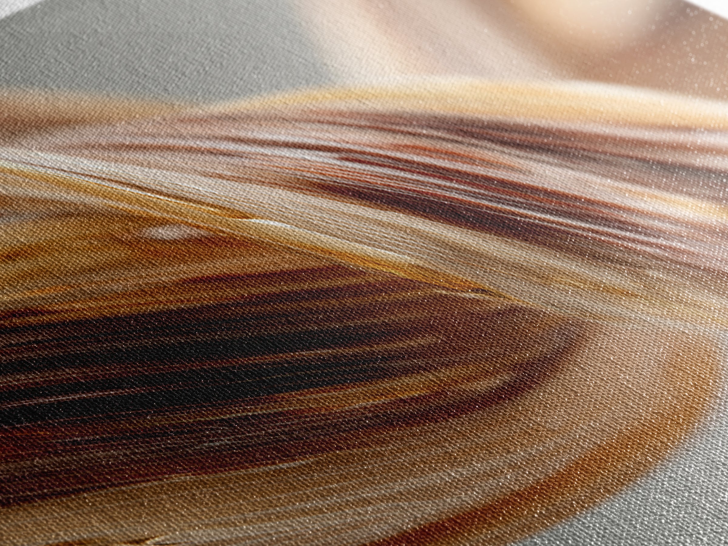 Hair Strands Turning into Abstract Ribbons Canvas Print, Hair Salon Art, Hairdresser Gifts, Living Room Decor, Style, HSA-3x2-97