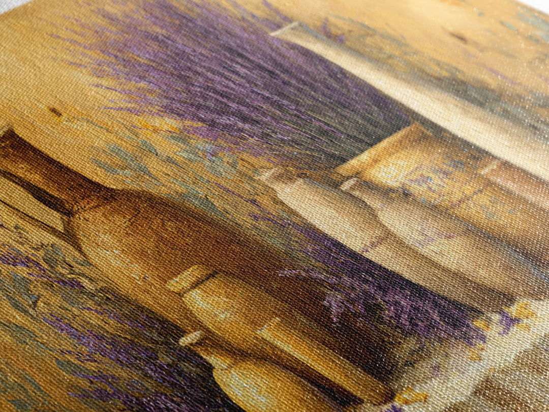 Sunset over Lavender Field Canvas Print, Impressionist Art, Printable Wall Art, Living Room Decor, Fine Art, Impression, IMP-3x1-30