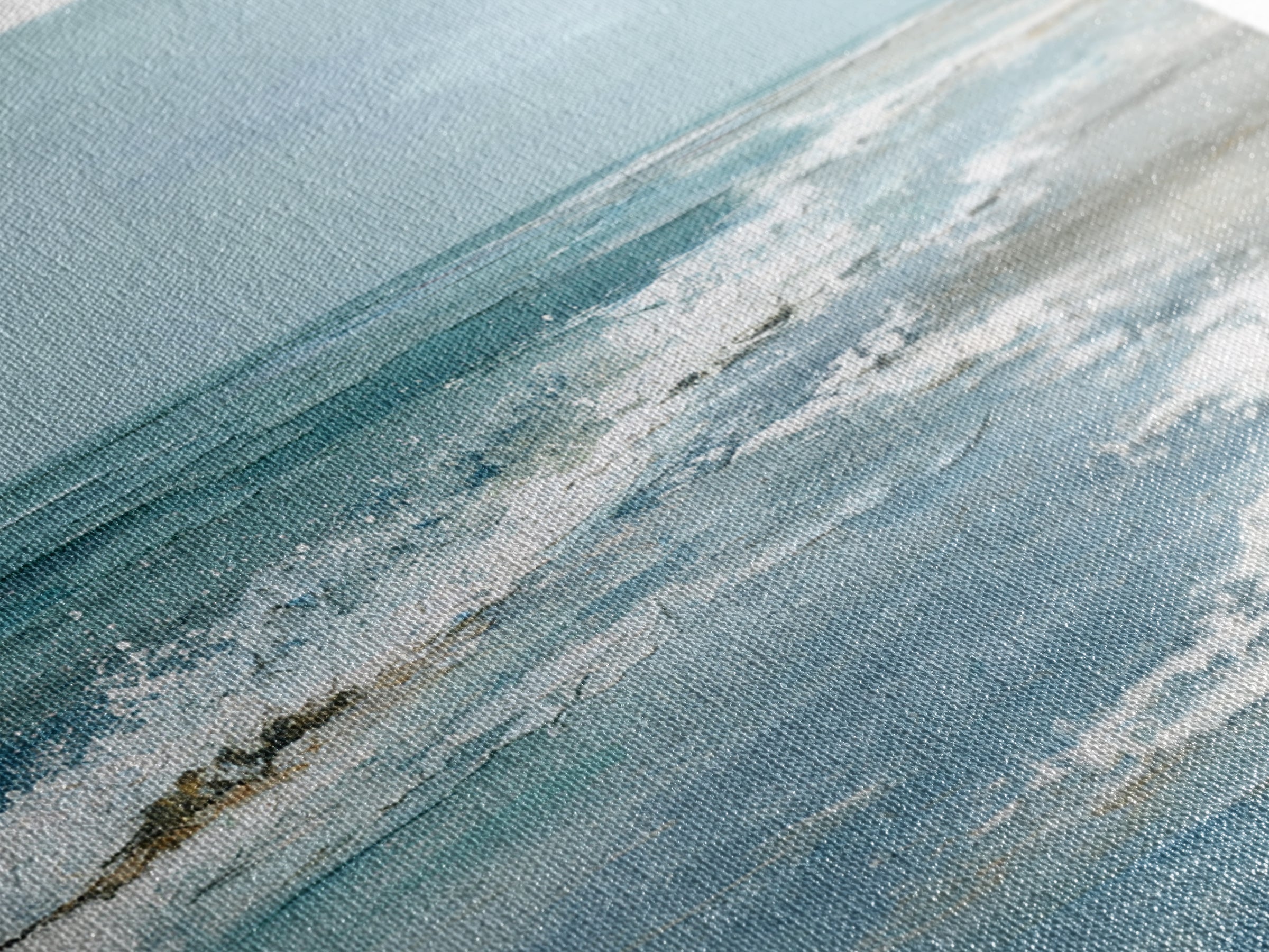 Moody Seascape for Dramatic Focal Point Canvas Print, Living Room Art, Abstract Wall Art, Living Room Decor, Living, Home Decor, LIR-1x1-6
