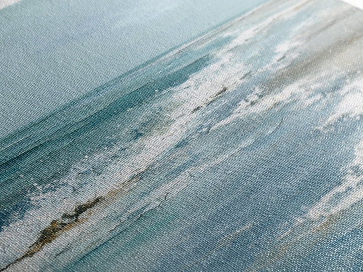 Moody Seascape for Dramatic Focal Point Canvas Print, Living Room Art, Abstract Wall Art, Living Room Decor, Living, Home Decor, LIR-1x1-6