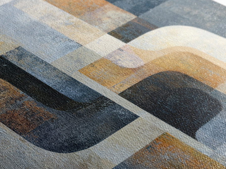 Monochrome Stone Texture Abstraction Canvas Print, Living Room Art, Luxury Decor, Living Room Decor, Abstract Art, Living, LIR-1x1-69