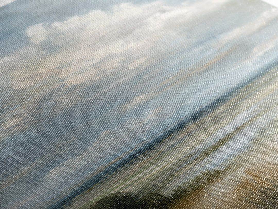 Large Cloudscape with Gentle Movement Canvas Print, Living Room Art, Room Decor, Living Room Decor, Fine Art, Living, LIR-1x1-91