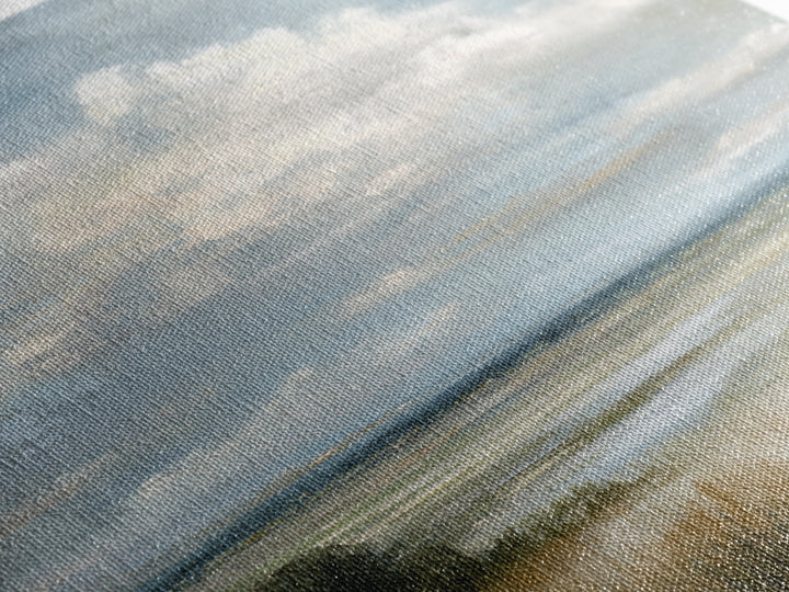 Large Cloudscape with Gentle Movement Canvas Print, Living Room Art, Room Decor, Living Room Decor, Fine Art, Living, LIR-1x1-91
