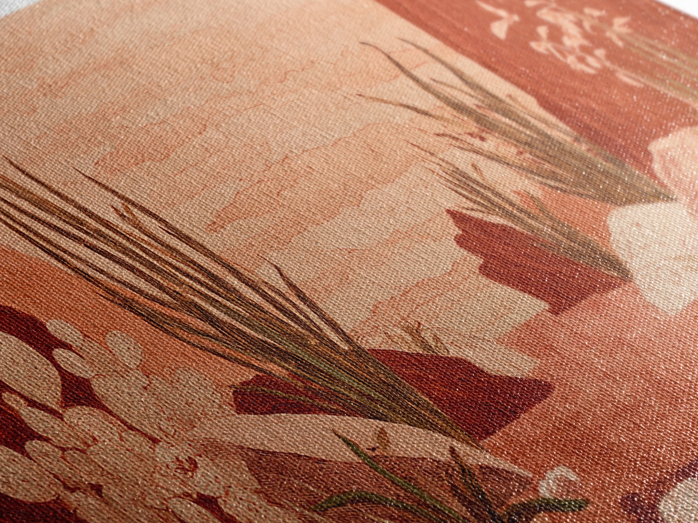 Earthy Desert Landscape Canvas Print, Living Room Art, Wall Art, Living Room Decor, Fine Art, Living, Digital Wall Art, LIR-2x1-32