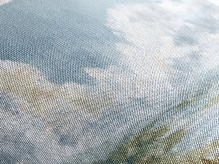 Large Cloudscape with Gentle Movement Canvas Print, Living Room Art, New Home Gift, Living Room Decor, Fine Art, Living, LIR-2x1-63