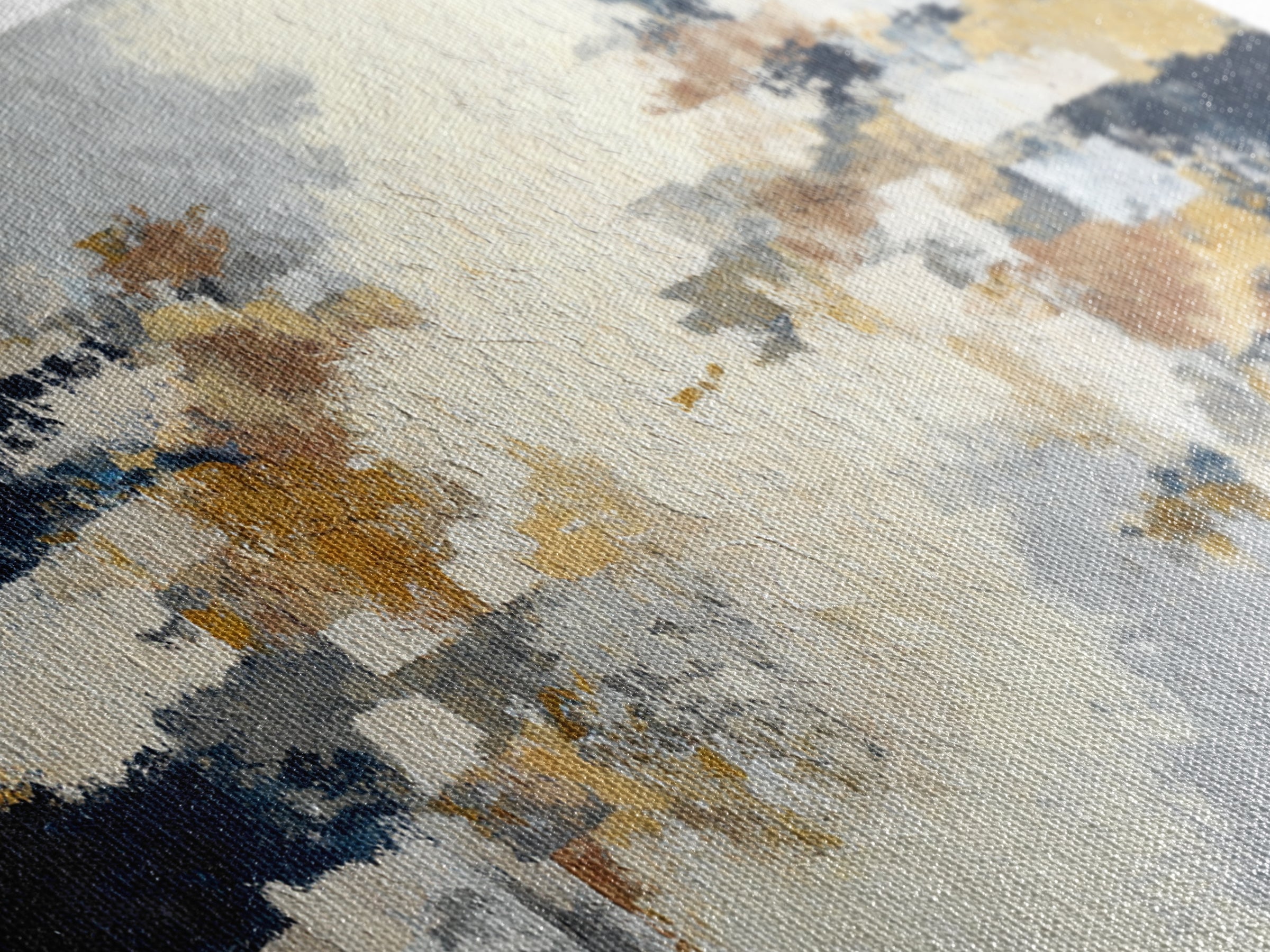 Textured Plaster Abstract Canvas Print, Living Room Art, Living Room Decor, Abstract Art, Living, Dopamine Decor, LIR-2x1-73