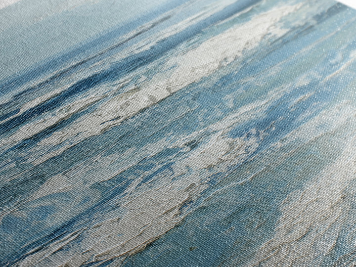 Coastal Aerial Shoreline Framed Canvas Print, Living Room Art, Contemporary Art, Living Room Decor, Fine Art, Living, LIR-2x3-19