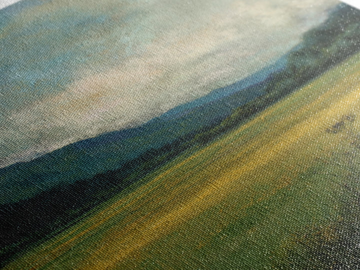 Quiet Meadow Landscape Framed Canvas Print, Living Room Art, Printable, Living Room Decor, Oil Painting, Living, Printable Art, LIR-2x3-55