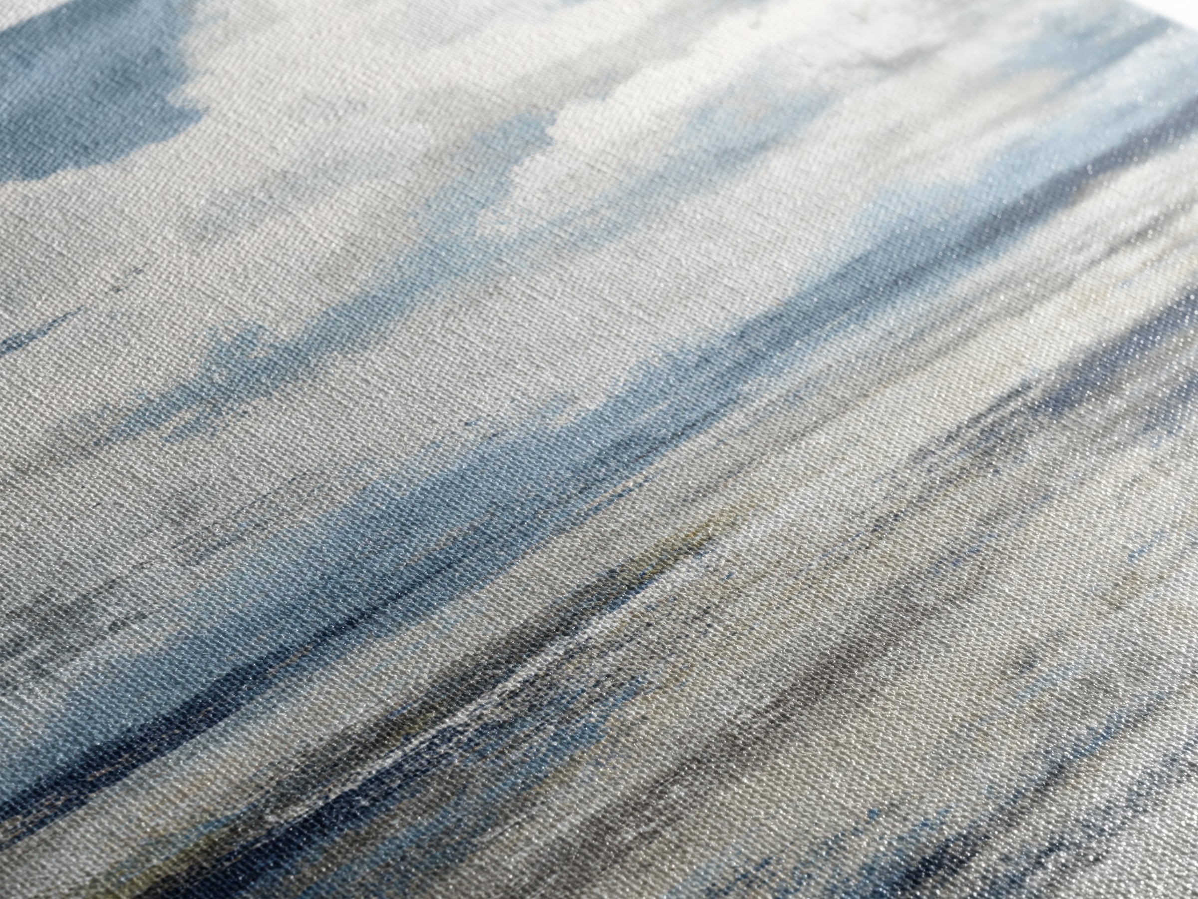 Moody Seascape for Dramatic Focal Point Canvas Print, Living Room Art, Oil Painting, Living Room Decor, Abstract Art, Living, LIR-2x3-86