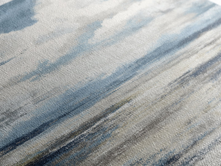 Moody Seascape for Dramatic Focal Point Canvas Print, Living Room Art, Oil Painting, Living Room Decor, Abstract Art, Living, LIR-2x3-86