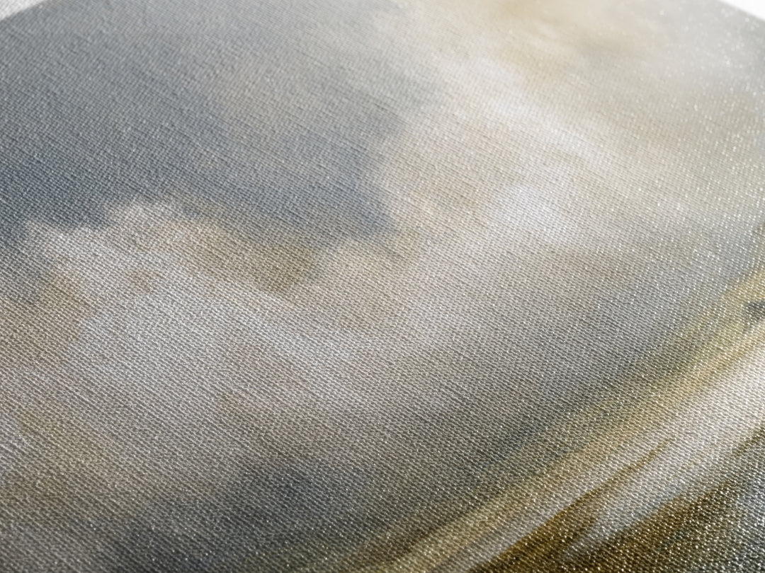 Large Cloudscape with Gentle Movement Framed Canvas Print, Living Room Art, Mid Century Modern, Living Room Decor, Living, LIR-3x2-95
