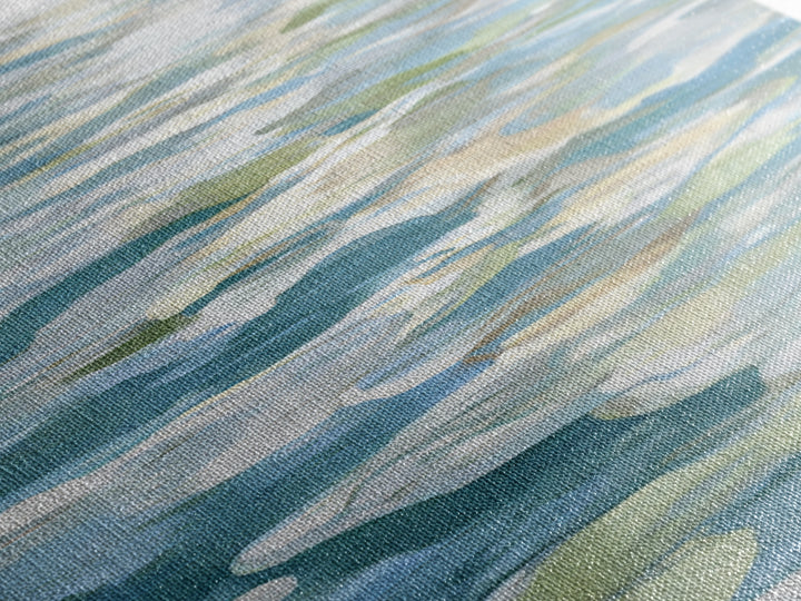 Clean Blue Water Ripple Abstraction Framed Canvas Print, Laundry Room Art, Whimsical Art, Living Room Decor, Fine Art, Clean, LRA-1x1-66