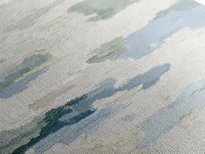 Linen Texture Abstract Canvas Print, Laundry Room Art, Living Room Decor, Abstract Art, Clean, Farmhouse Decor, LRA-2x1-32