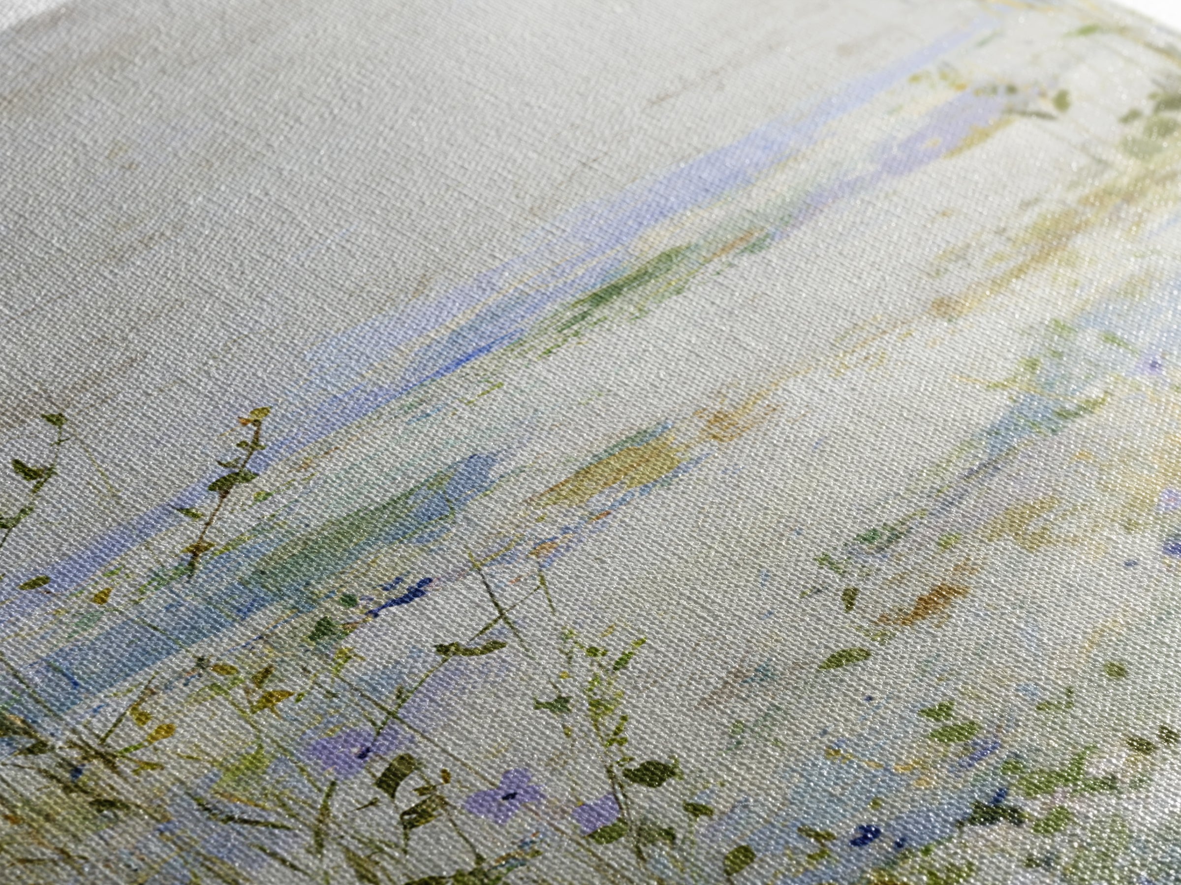 Fresh Air Meadow Landscape for Clean Mood Canvas Print, Laundry Room Art, Statement Artwork, Living Room Decor, Fine Art, Clean, LRA-2x3-31
