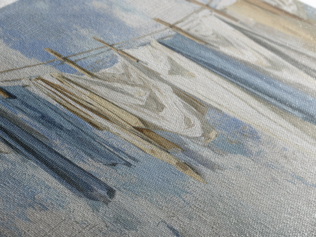 Linen Texture Abstract Canvas Print, Laundry Room Art, Whimsical Art, Living Room Decor, Abstract Art, Clean, Statement Artwork, LRA-3x1-4