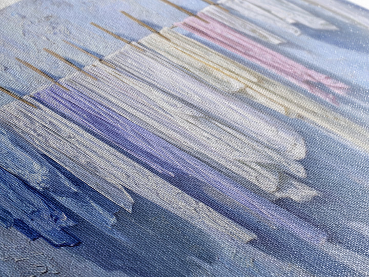 Linen Texture Abstract Framed Canvas Print, Laundry Room Art, Room Decor, Living Room Decor, Fine Art, Clean, Digital Print, LRA-3x1-52