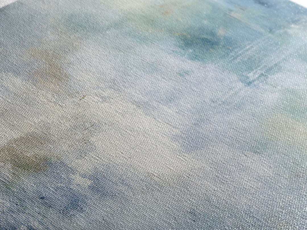 Linen Texture Abstract Framed Canvas Print, Laundry Room Art, Gallery Decor, Living Room Decor, Fine Art, Clean, LRA-3x2-64
