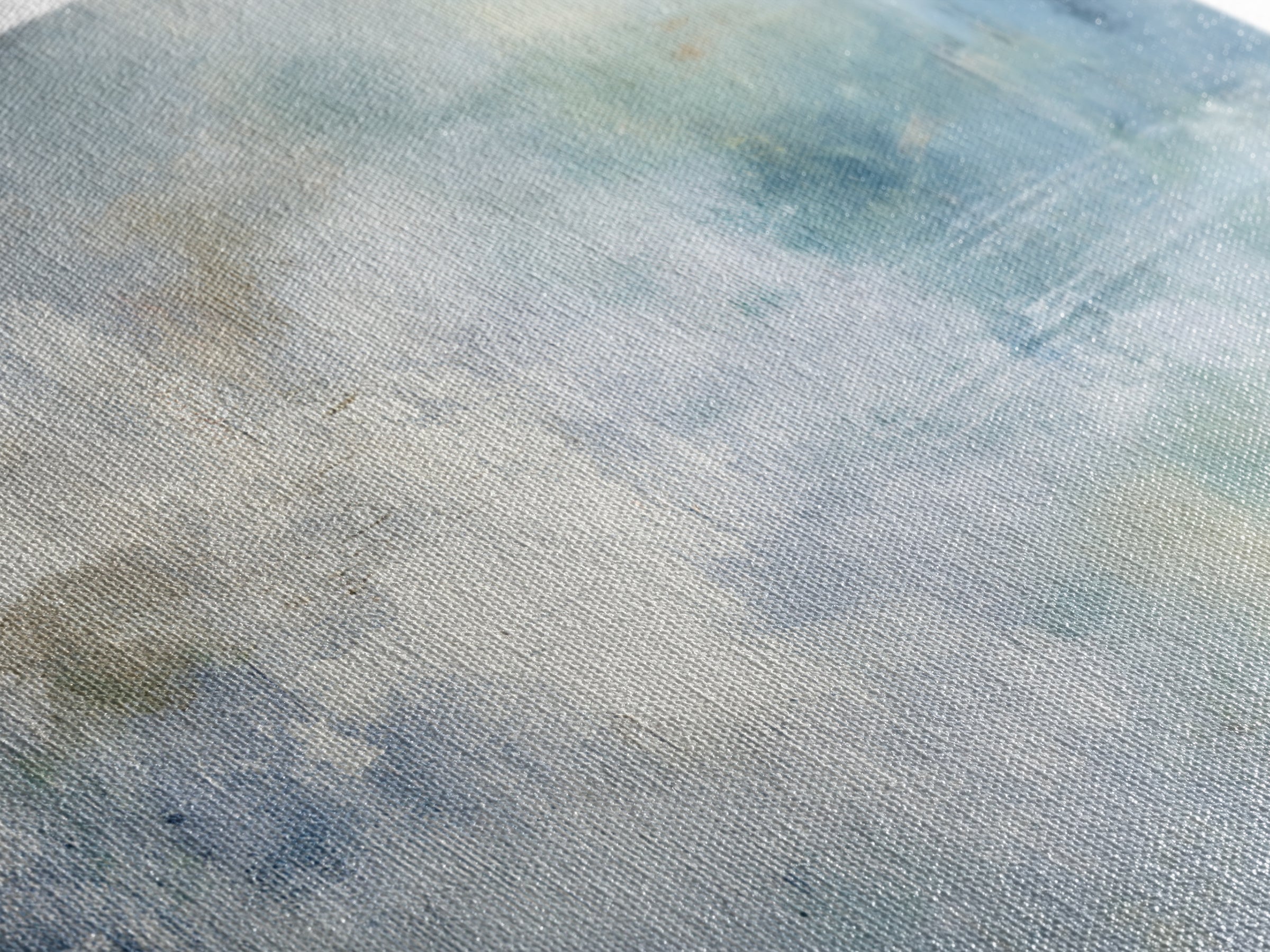 Linen Texture Abstract Framed Canvas Print, Laundry Room Art, Gallery Decor, Living Room Decor, Fine Art, Clean, LRA-3x2-64