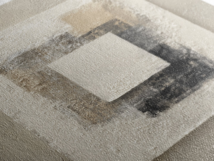 Minimal Stone Shapes Framed Canvas Print, Master Bedroom, Above Bed Decor, Bedroom Decor, Abstract Art, Sanctuary, MAS-1x1-16