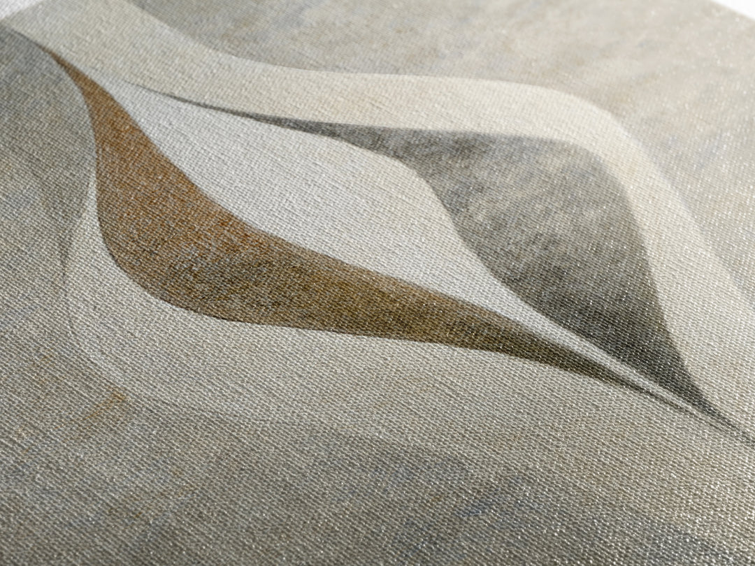 Minimal Stone Shapes Canvas Print, Master Bedroom, Above Bed Wall Decor, Bedroom Decor, Fine Art, Sanctuary, Textured Painting, MAS-1x3-100