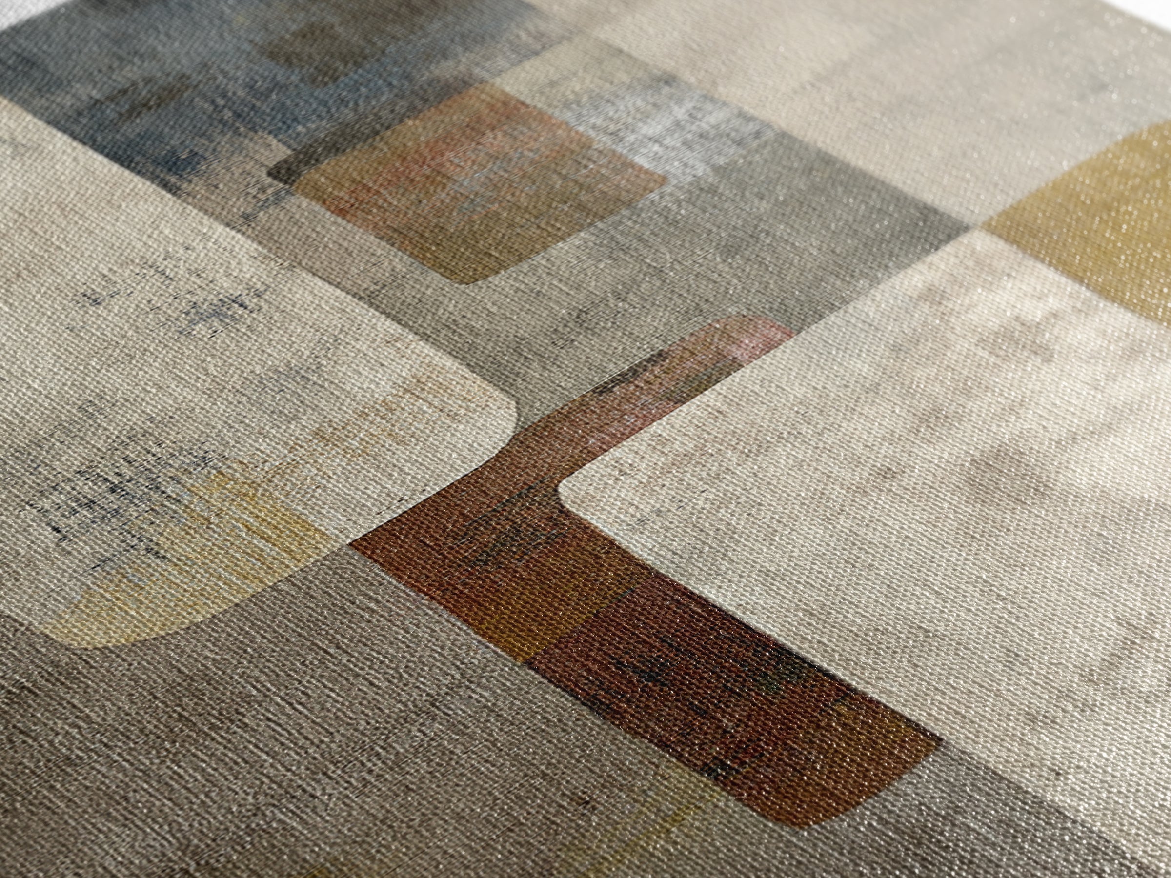 Soft Abstract Linen Texture Canvas Print, Master Bedroom, Farmhouse Wall Art, Bedroom Decor, Sanctuary, Master Bedroom Decor, MAS-1x3-39