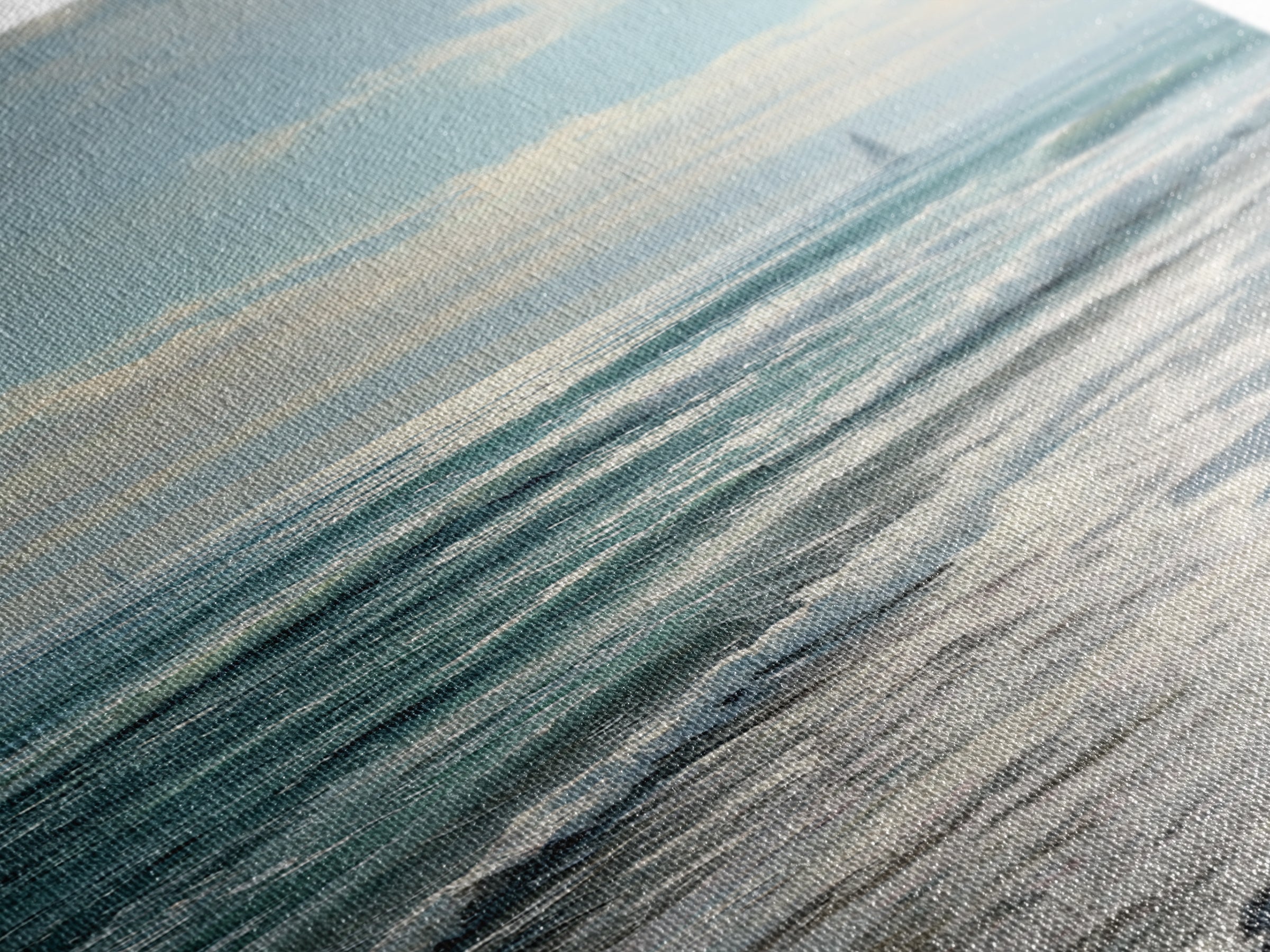 Elegant Moonlit Ocean Horizon Canvas Print, Master Bedroom, Printable Art, Bedroom Decor, Fine Art, Sanctuary, Wall Art Bedroom, MAS-1x3-85