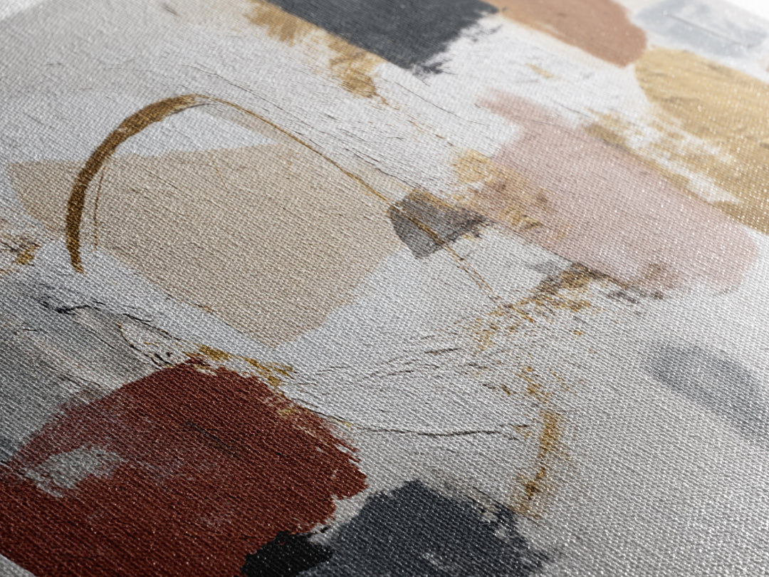 Soft Abstract Linen Texture Canvas Print, Master Bedroom, Farmhouse Wall Decor, Bedroom Decor, Abstract Art, Sanctuary, MAS-2x1-47