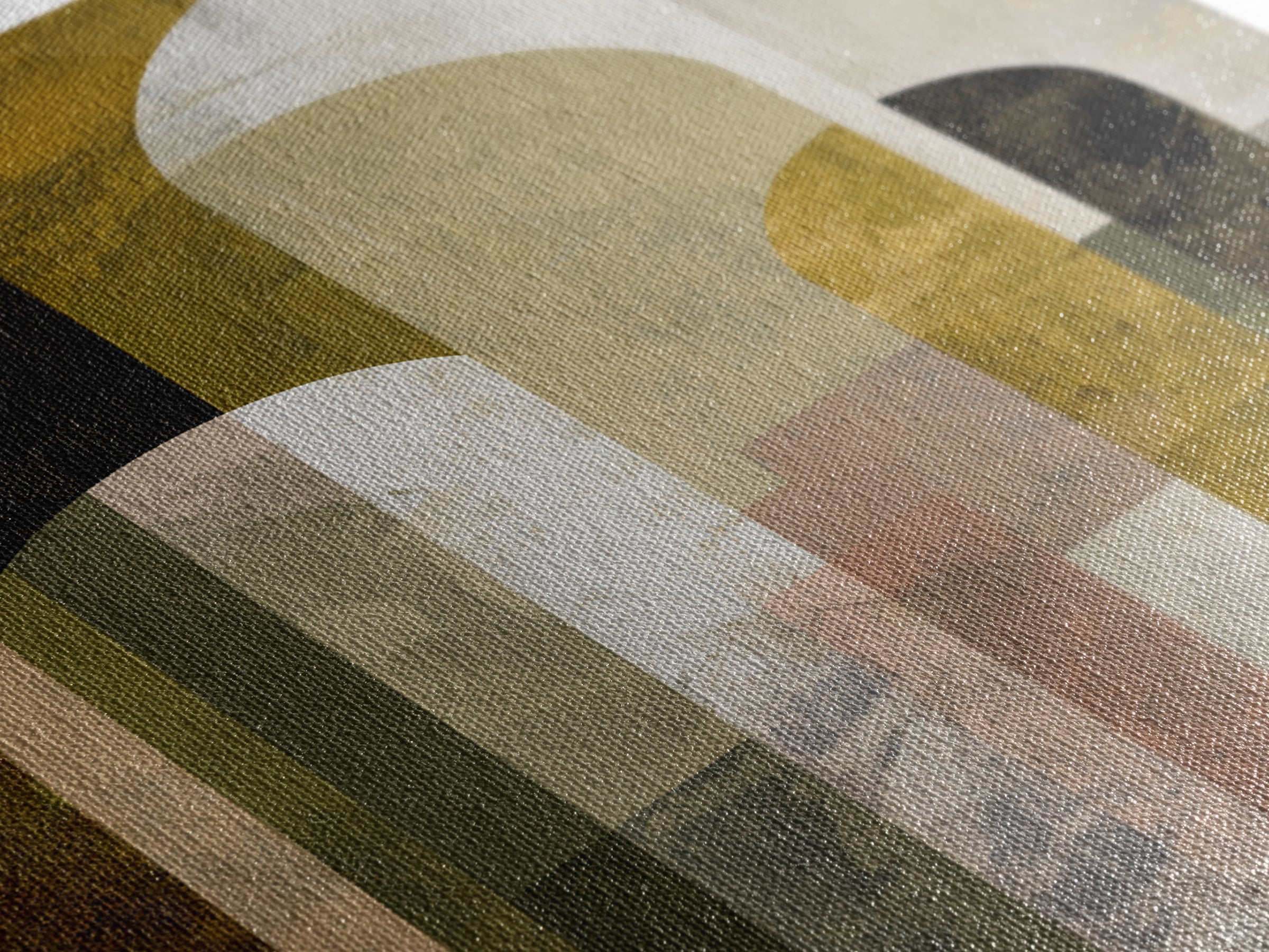 Gold Accented Abstract Arches Canvas Print, Master Bedroom, Contemporary Art, Bedroom Decor, Abstract Art, Sanctuary, MAS-2x3-40