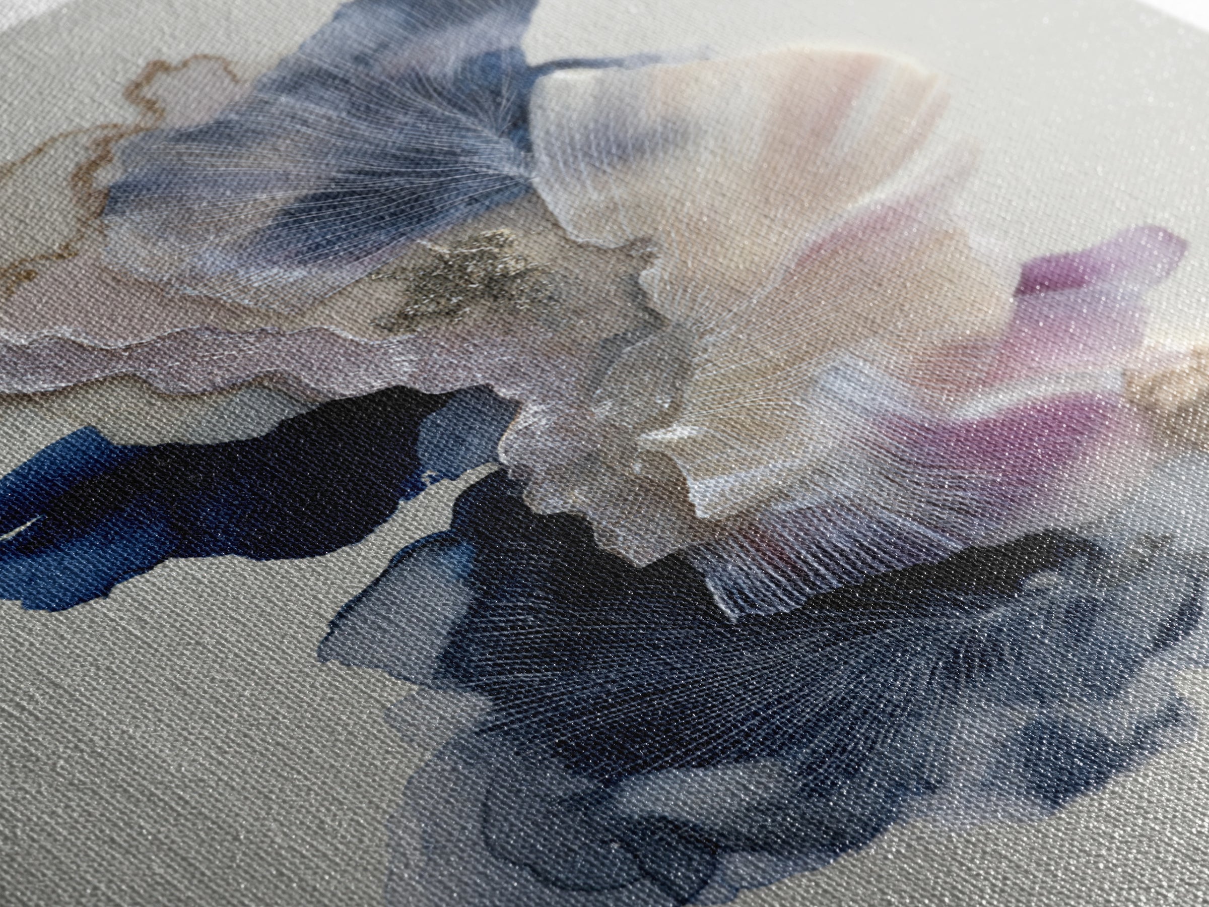 Tonal Floral Diptych Framed Canvas Print, Master Bedroom, Wall Decor, Bedroom Decor, Fine Art, Sanctuary, Farmhouse Wall Decor, MAS-2x3-46