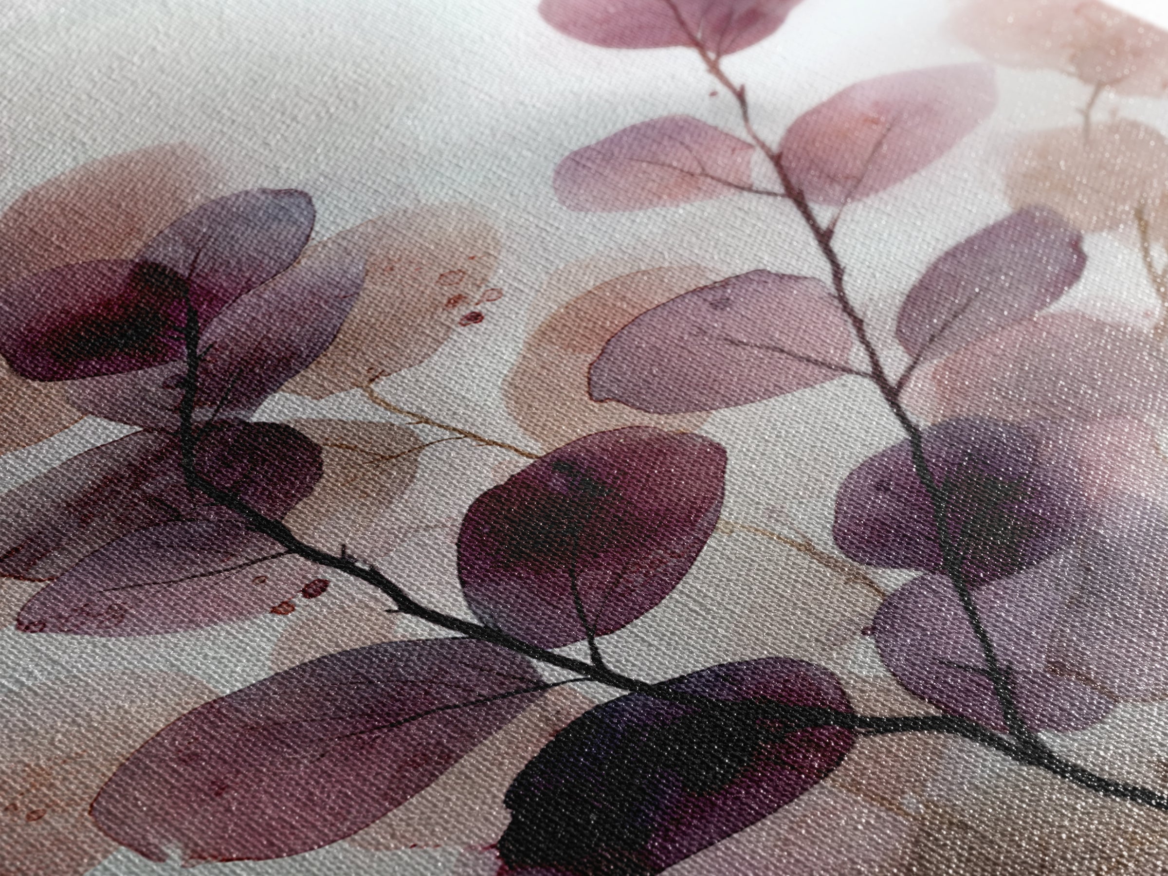 Blush and Taupe Cloudscape Canvas Print, Master Bedroom, Canvas Print, Bedroom Decor, Abstract Art, Sanctuary, MAS-2x3-62
