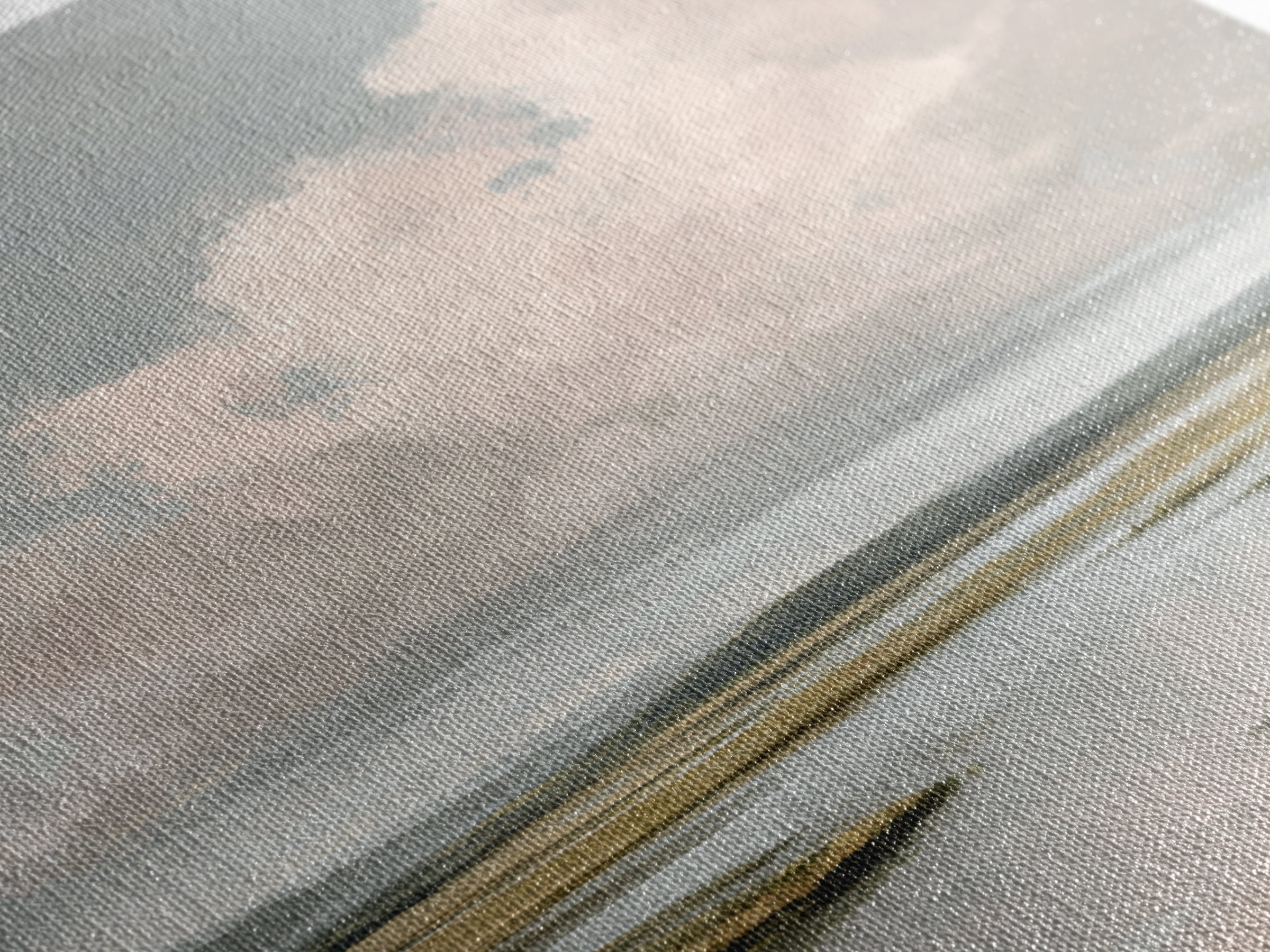 Blush and Taupe Cloudscape Canvas Print, Master Bedroom, Canvas Print, Bedroom Decor, Abstract Art, Sanctuary, MAS-2x3-86
