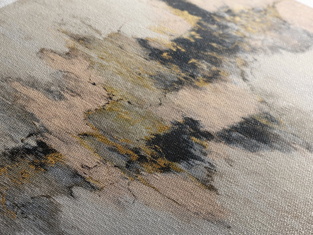 Soft Abstract Linen Texture Canvas Print, Master Bedroom, Bedroom Decor, Abstract Art, Sanctuary, Bedroom Prints, MAS-3x1-43