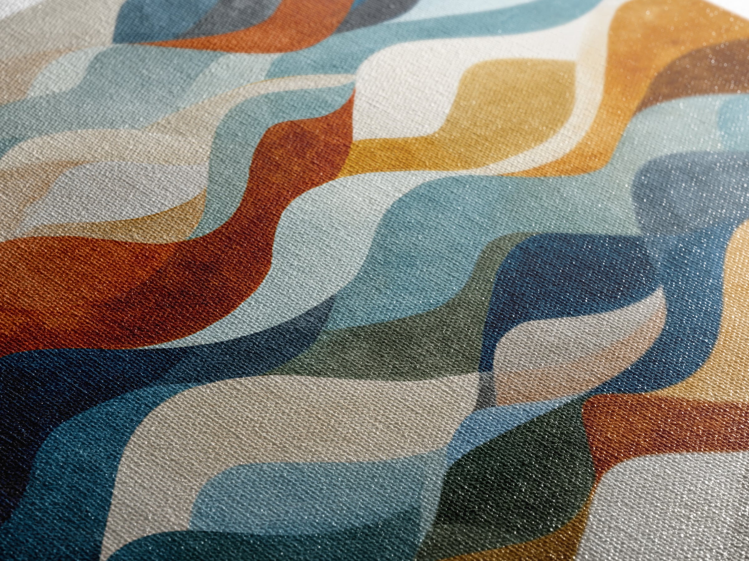 Abstract Wave Forms Canvas Print, Master Bedroom, Gallery Decor, Bedroom Decor, Fine Art, Sanctuary, Wall Art, Home Decor, MAS-3x2-48