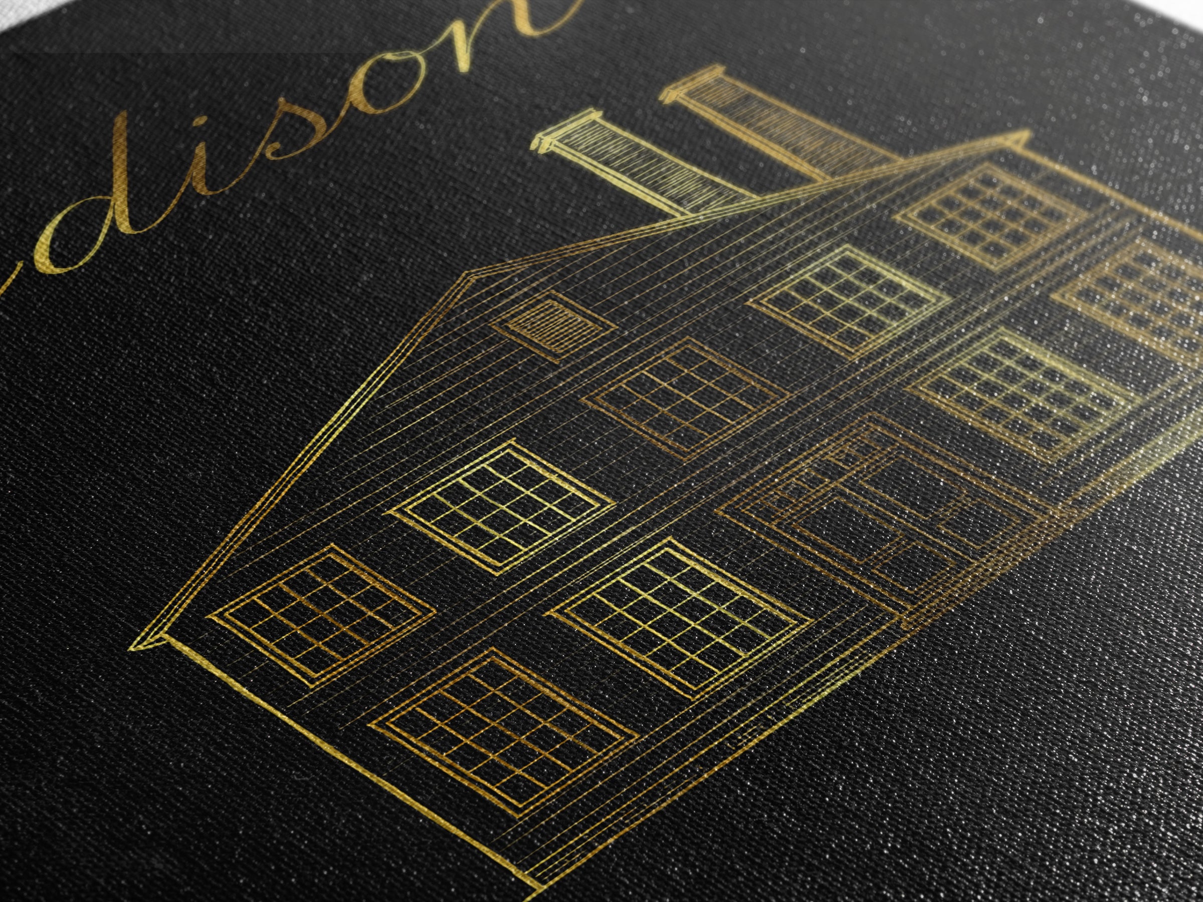 Edison New Jersey Travel Poster, Canvas Print, Black Gold Minimalist Art, Edison Poster Print, Vintage City Poster, Vintage Travel Art