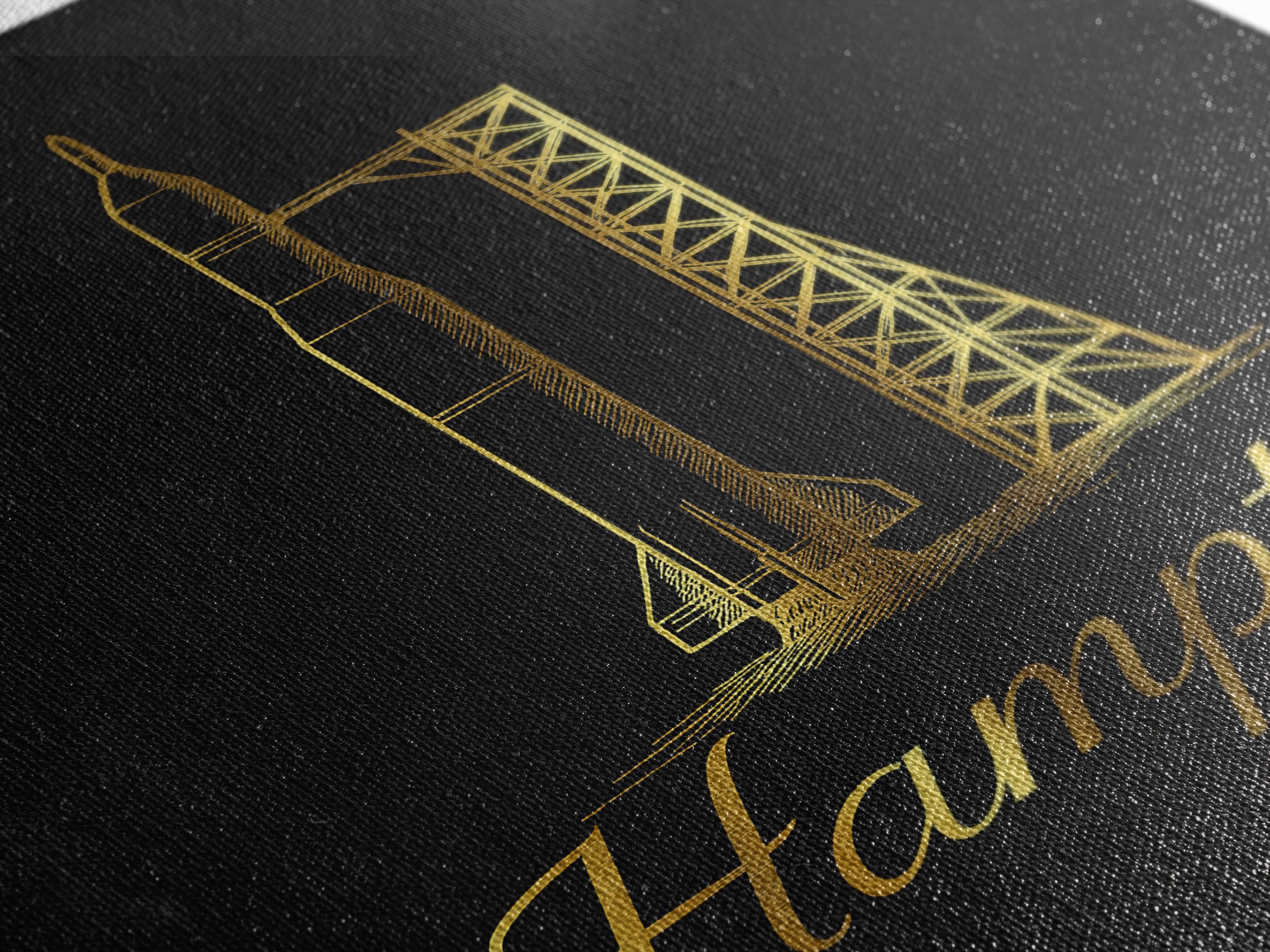 Hampton Virginia Travel Poster, Canvas Print, Minimalist Gold Line Art, Hampton Travel Art, Wanderlust Decor, Wall Art, City Art Print